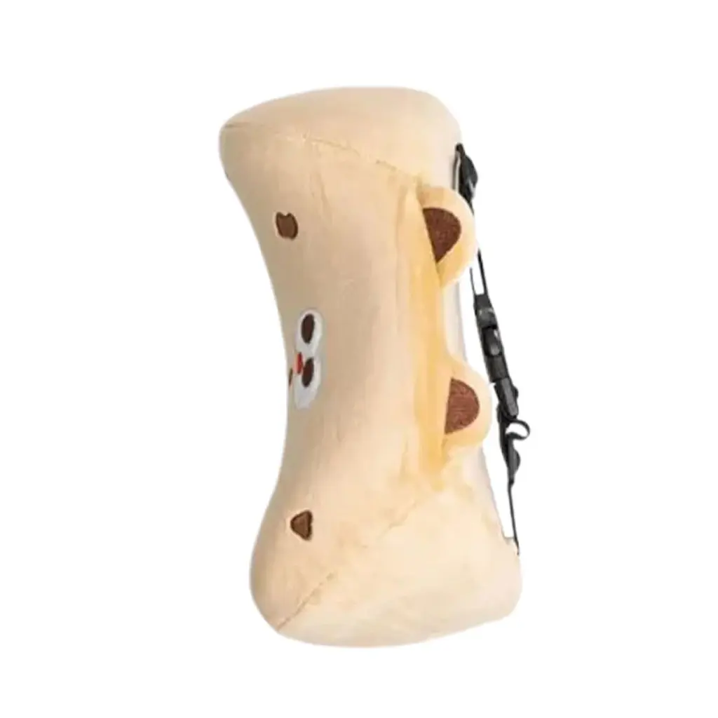 Подушка ортопедична Yiwu Cookie Bear Memory Foam 27х20х12 см бежева - фото 3