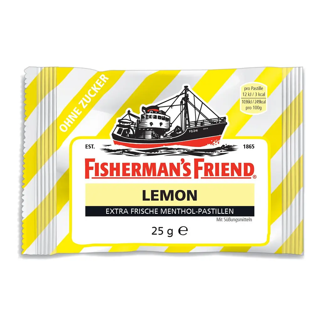 Набір льодяників Fisherman's Friend Lemon без цукру 3x25g - фото 2
