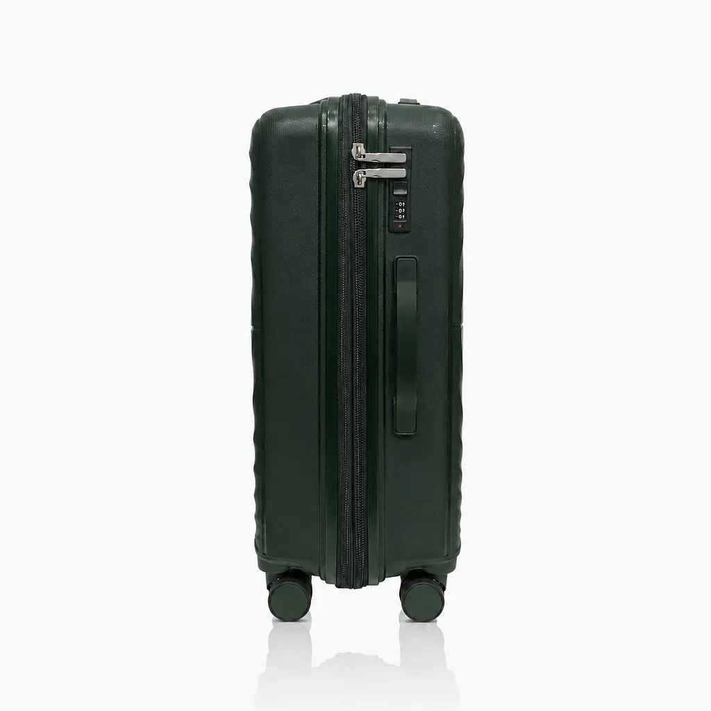 Валіза з розширенням Madisson 42203 середня 68л зелена (42203-M-Dark-green) - фото 3