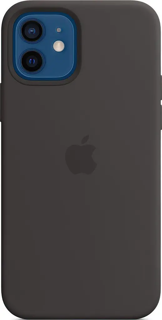 Чохол оригінальний силіконовий Silicone Case MM2A3ZM/A MagSafe (Original) для Apple iPhone 12/12 Pro (6.1") Black - фото 8
