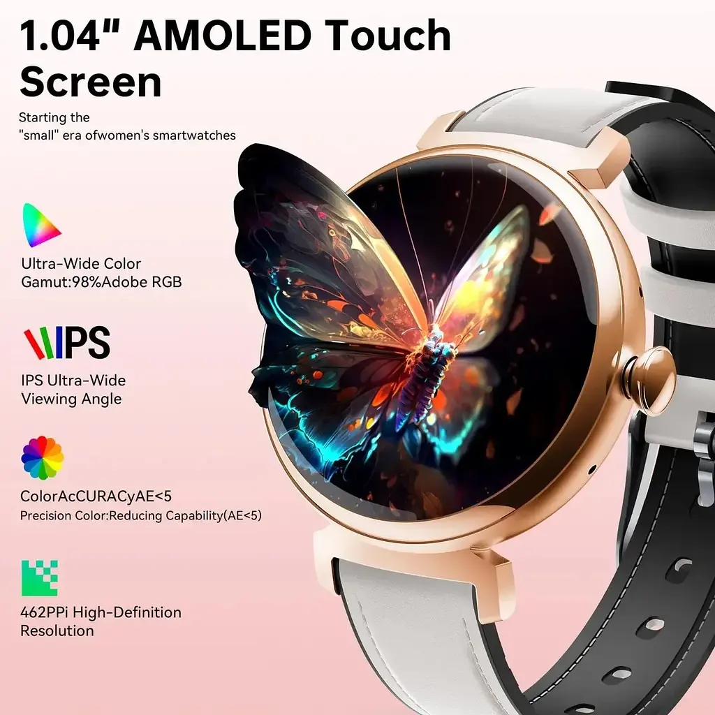 Смарт-часы Oukitel BT30 женские сток без упаковки черные - фото 4