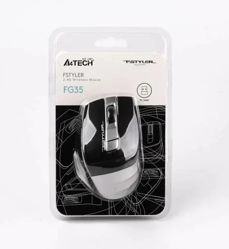 Компьютерная мышь A4Tech Fstyler FG35 2000dpi Grey teh0020421 - фото 5