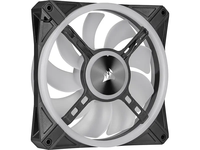 Вентилятор Corsair QL140 RGB 140mm PWM Dual Fan Kit RGB (CO-9050100-WW) - фото 3
