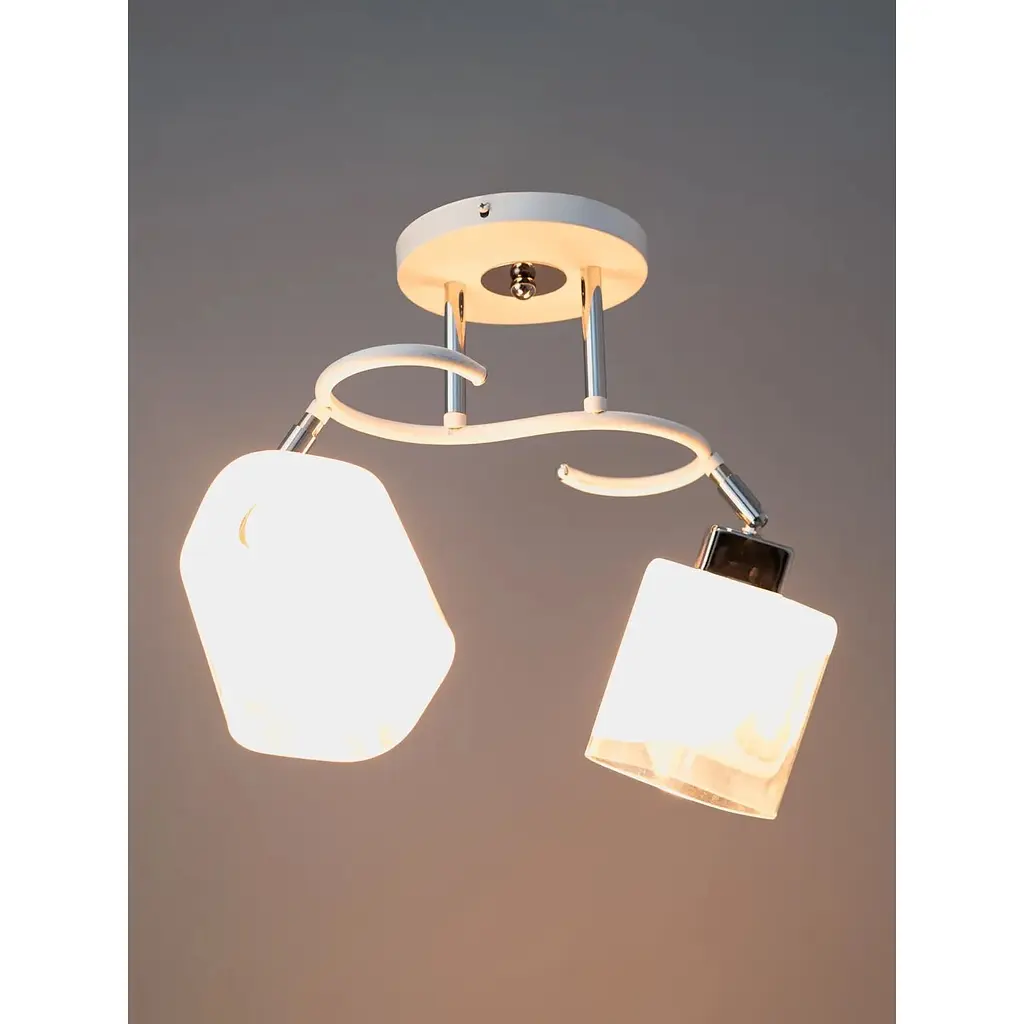 Люстра Brille LK-727S/2 E27 WH+CH - фото 3