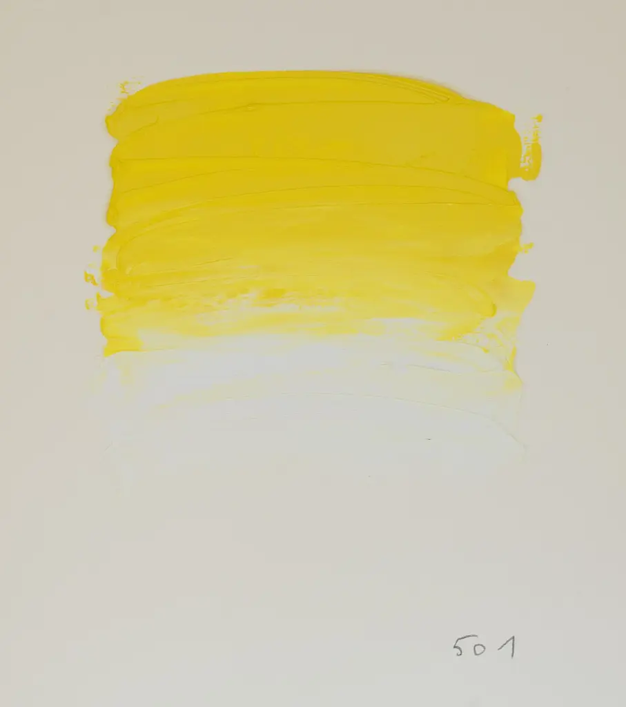 Масляная краска Rive gauche 200 мл, Лимонно-желтый (Lemon Yellow) - фото 2