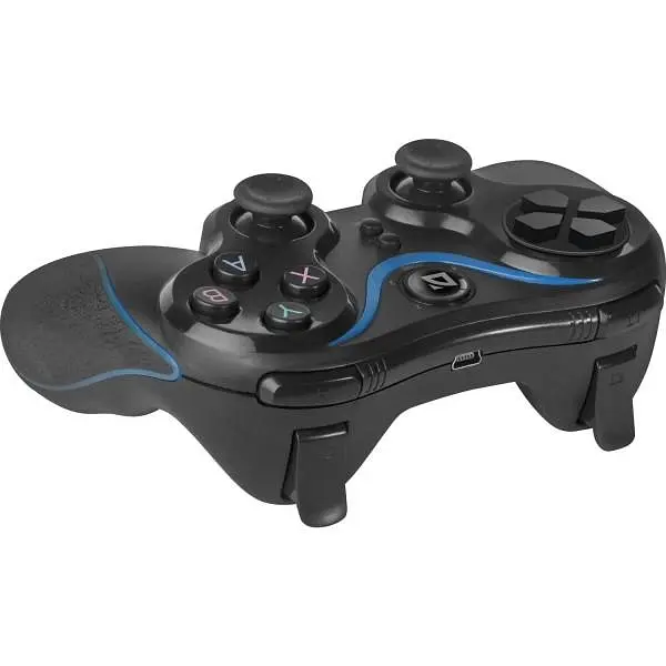 Бездротовий акумуляторний геймпад Defender Blast із холдером PC PS3 Android (17 кнопок) - фото 4