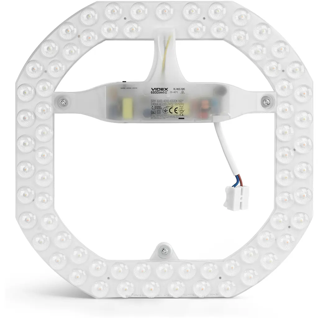 LED модуль для світильників 50W VIDEX, 3000-4000-6500K (VL-MLC-50C) - фото 2