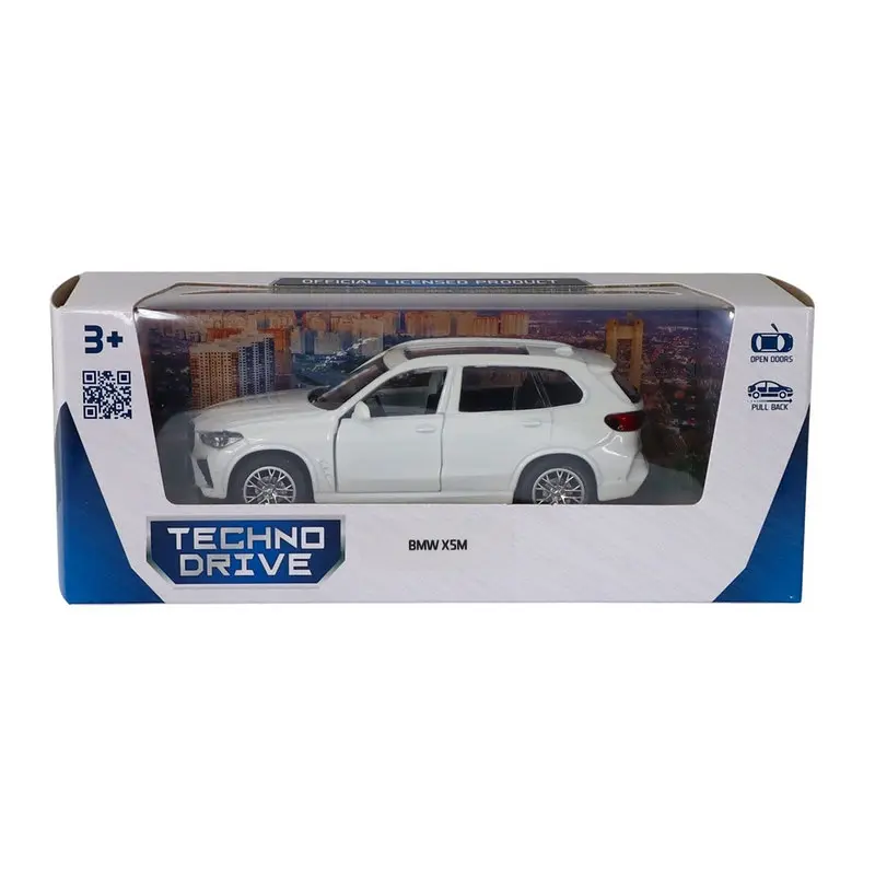 Детская автомодель "BMW X5 M" TechnoDrive 250404(White) масштаб 1:43 - фото 2