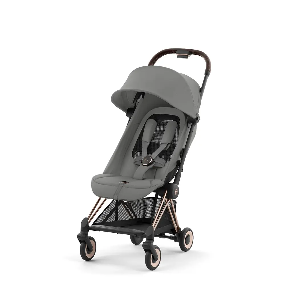 Коляска Cybex Coya Rosegold Mirage Grey - фото 3