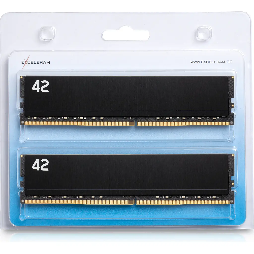 Модуль пам'яті для комп'ютера DDR4 16 ГБ (2 × 8 ГБ) 3200 МГц 42-Series eXceleram (E-42-003D-16) - фото 4