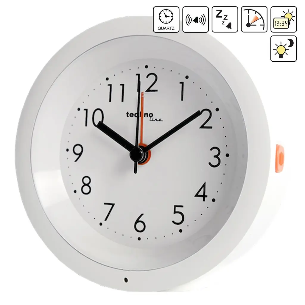 Годинник настільний Technoline Modell X White (Modell X) - фото 8