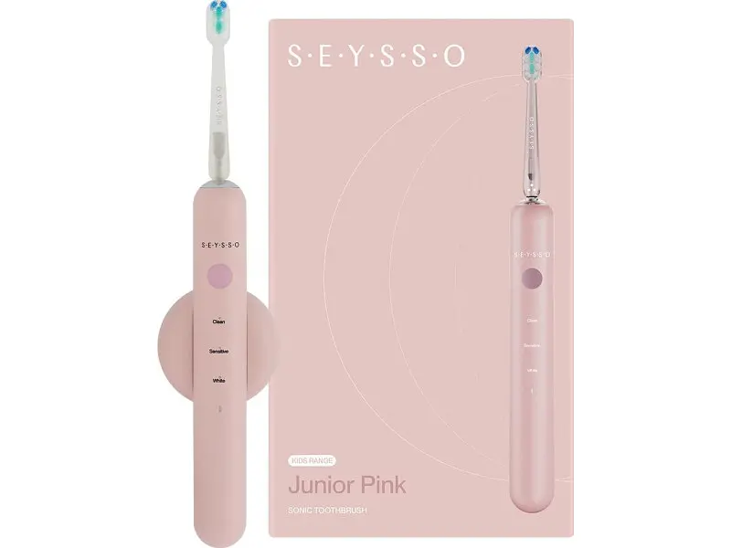 Електрична зубна щітка SEYSSO Junior Pink - фото 3
