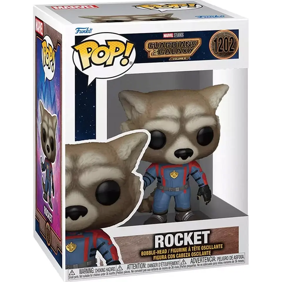 Фігурка Funko Pop! Guardians of The Galaxy 3: Єнот Ракета 9.6 см [67509] [118057] - фото 4