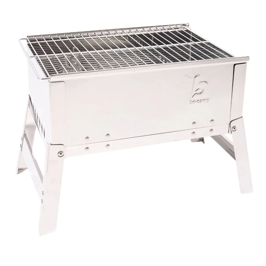 Гриль вугільний Bo-Camp Compact Delux Silver (8108360) - фото 3