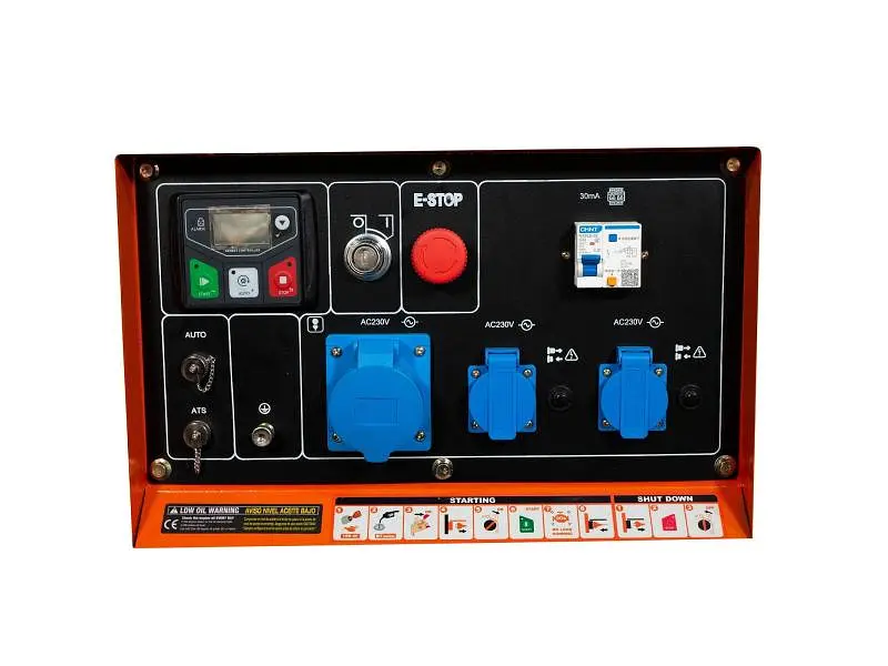 Генератор дизельний Black&Decker BXGND6300E - фото 4