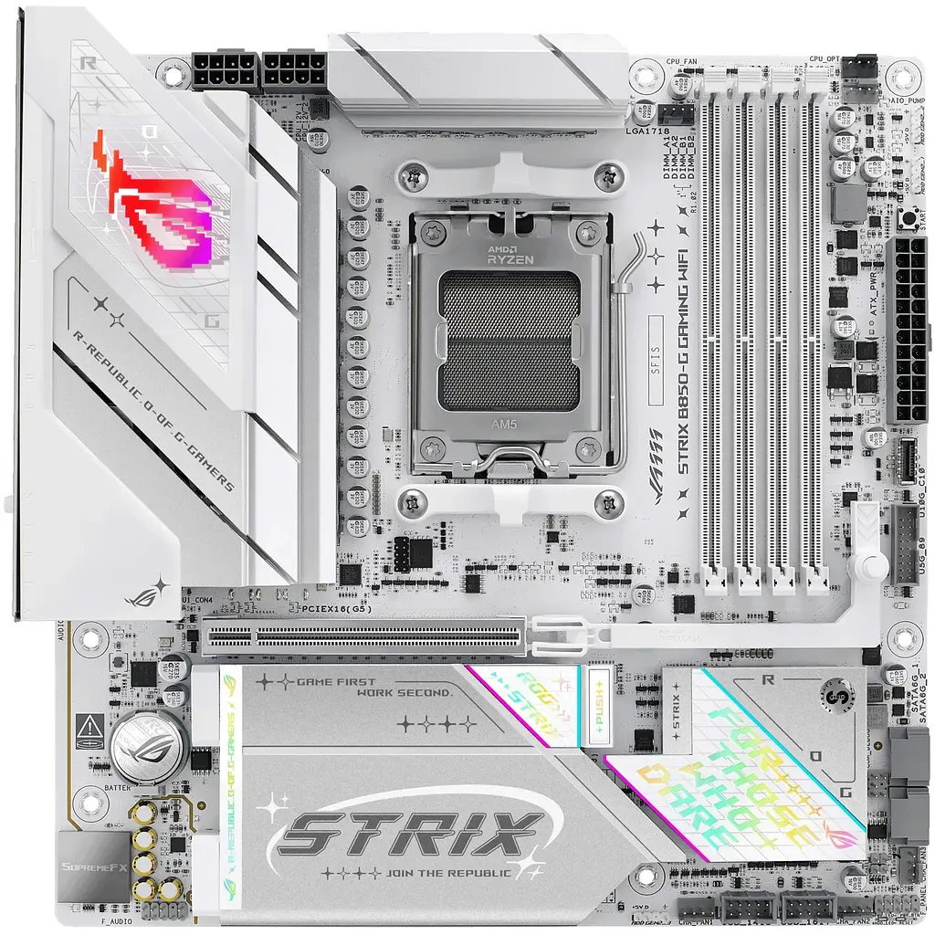 Материнська плата Asus ROG Strix B850-G Gaming WiFi Socket AM5 - фото 4