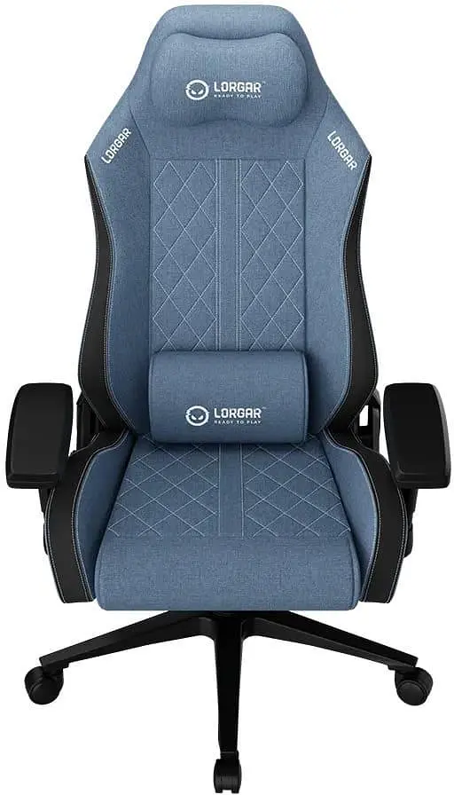 Ігрове крісло Lorgar CHA41 Premium Anti-Stain Fabric Blue (LRG-CHA41-BL) - фото 2
