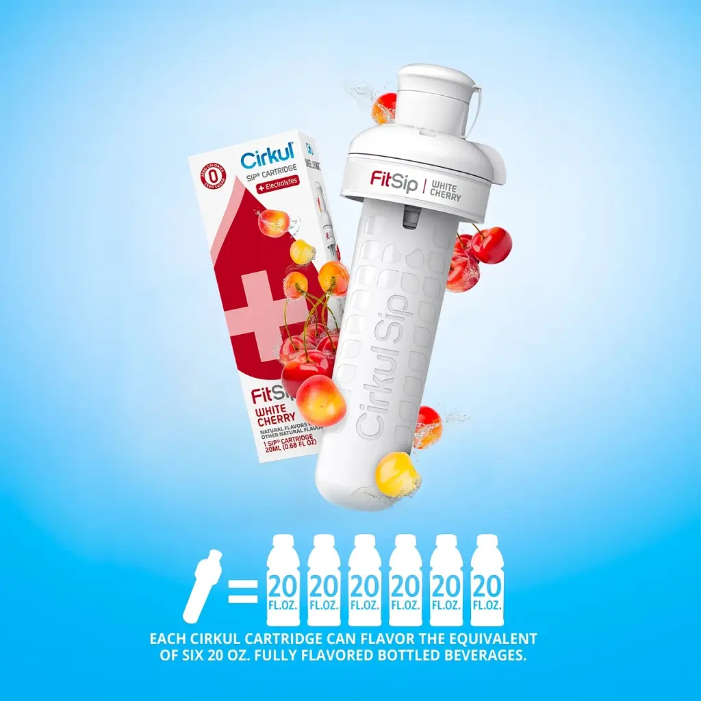 Картридж для напоїв Cirkul FitSip Flavor Cartridge зі смаком білої вишні 1 шт - фото 2