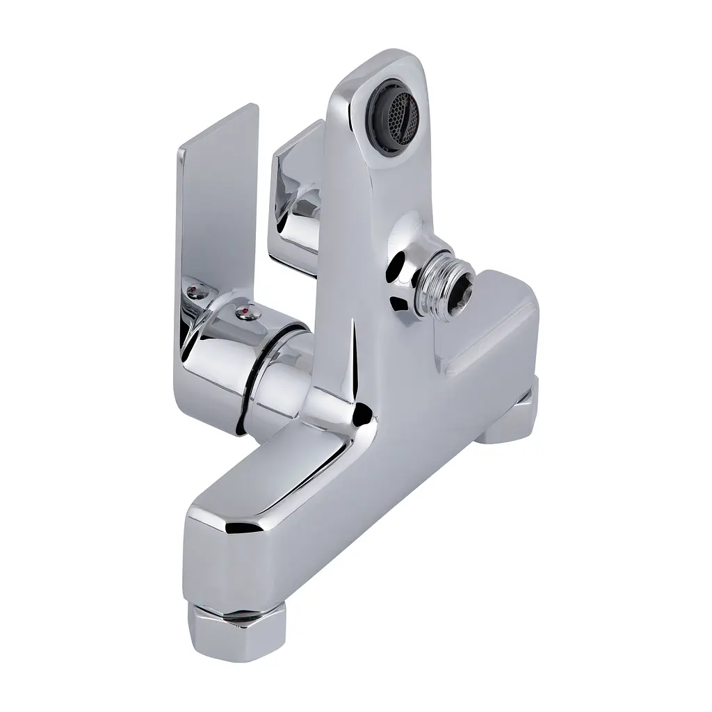 Змішувач для ванни Qtap Aries (з душовим гарнітуром) QTARI259CRM45559 Chrome - фото 3