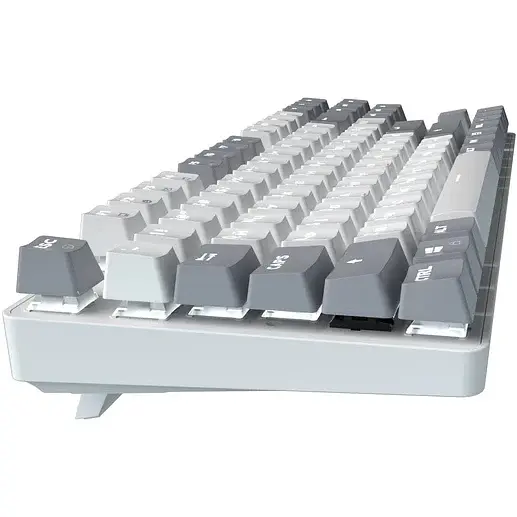 Клавіатура USB GamePro Genesis Metallic MK110W Outemu Red Switch UA LED Gray - фото 4
