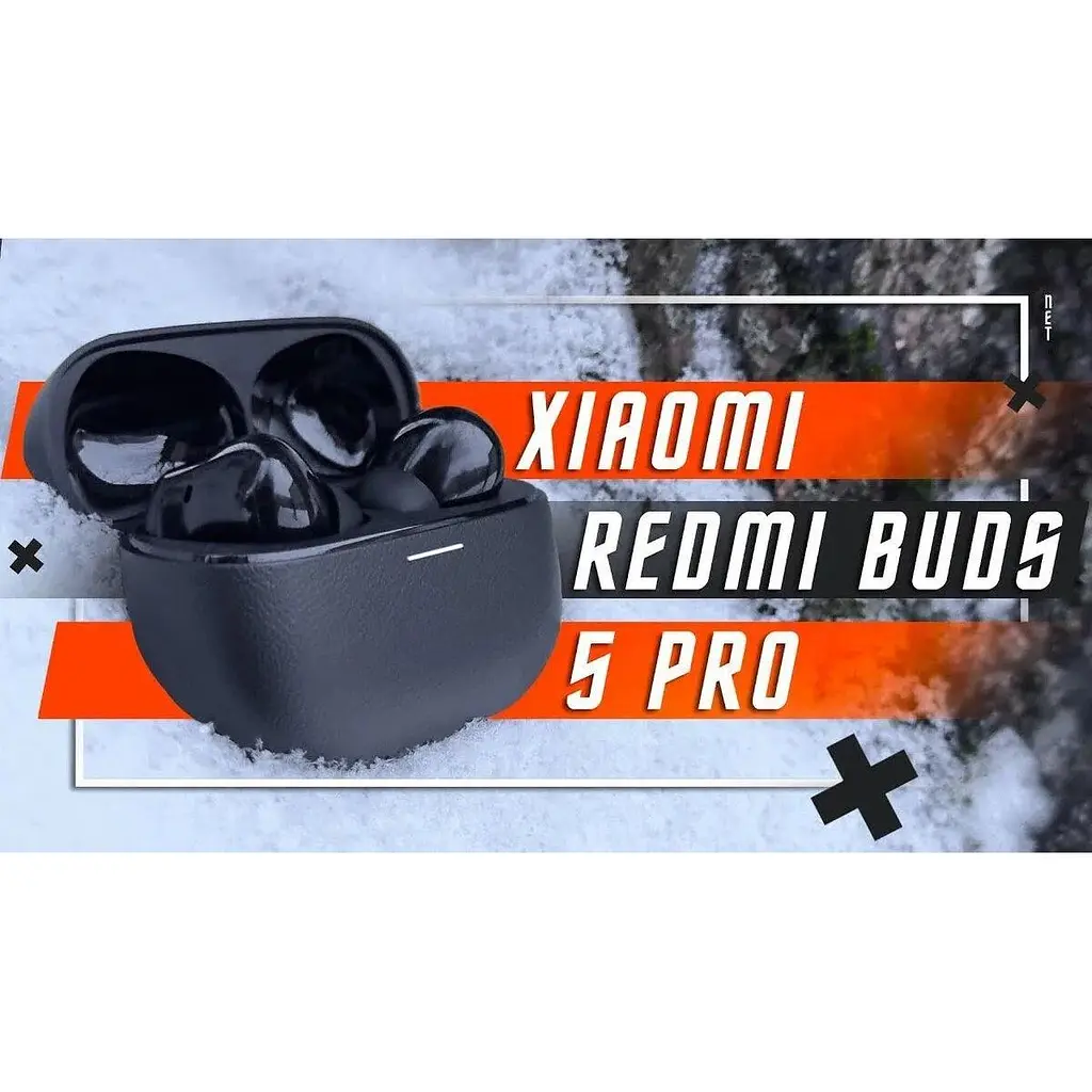 Наушники беспроводные Хiaomi Redmi Buds 5 Pro BHR7664CN TWS гарнитура черная - фото 8