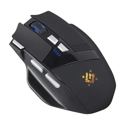 Миша бездротова Knight GM-885, Black, 2.4GHz / USB-С, оптична Defender teh0033413 - фото 3