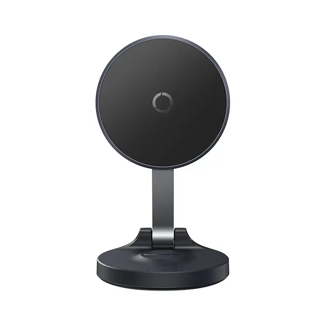 Автотримач Baseus MagPro Magnetic Foldable Phone Mount B10564101121-00 Black - фото 2