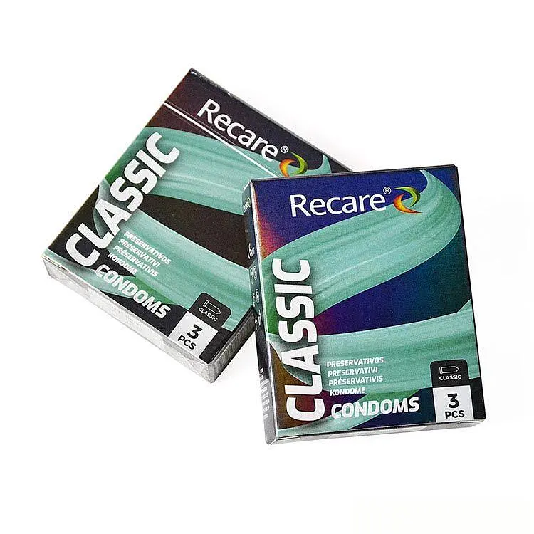 Презервативи Holographic Recare Classic Condoms 3 шт, класичні - фото 3