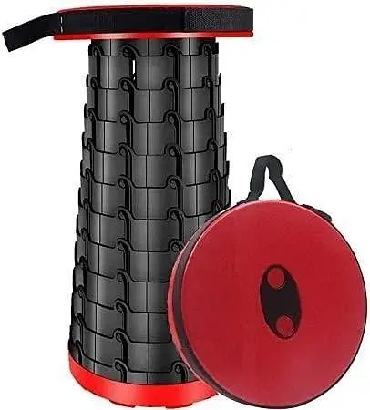 Складаний туристичний стілець 47 см Telescopic stool / Складаний телескопічний стілець для пікніка, риболовлі - фото 4
