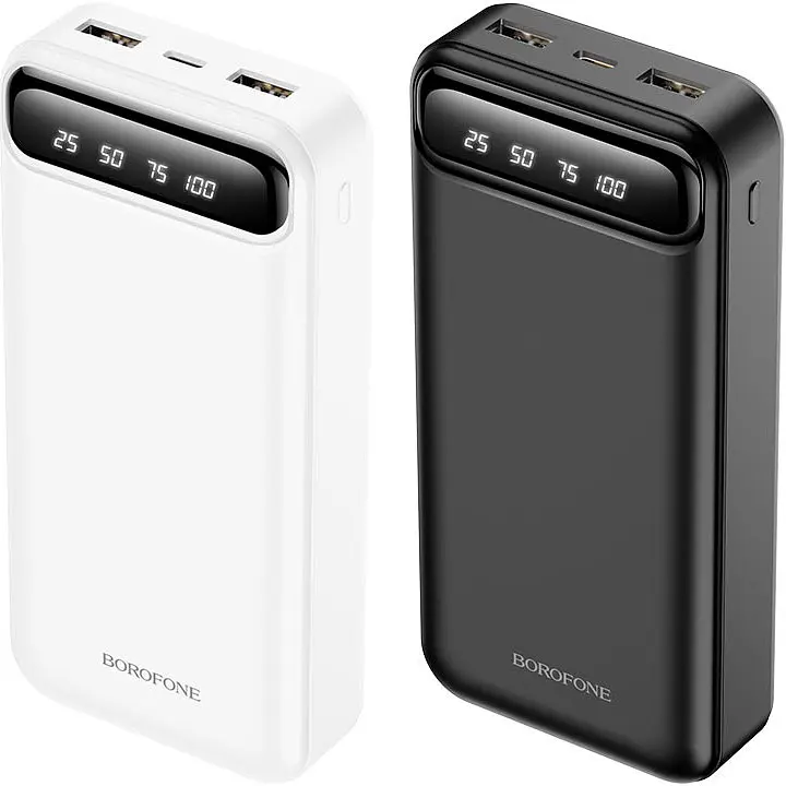 Внешний аккумулятор Borofone Freeway BJ14A 20000mAh 10W Black [109516] - фото 4