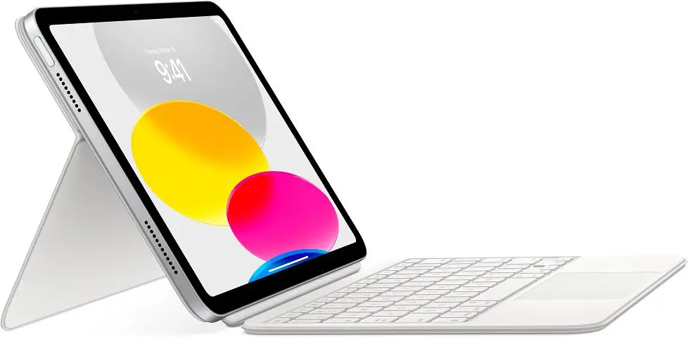 Чехол-клавиатура Apple Magic Keyboard Folio для iPad 10.9 10gen (2022)/ iPad 11 (2025) White (MQDP3) [78957] - фото 3