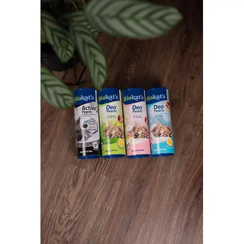 Дезодорант для котячого туалету Biokat's Active Pearls з активованим вугіллям, 700 мл - фото 4