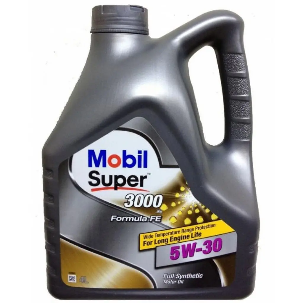 Моторна олива Mobil SUPER 3000 F-FE 5W30 4 л (MB 5W30 3000 FE 4L)