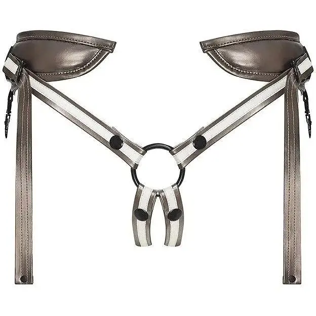 Трусы для страпона Strap-On-Me Leatherette Harness Desirous - фото 2
