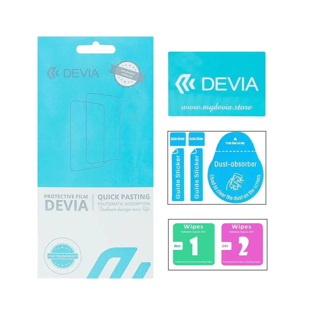Плівка захисна Devia Hydrogel Motorola Edge 50 Fusion (DV-MOT-E50F) - фото 3