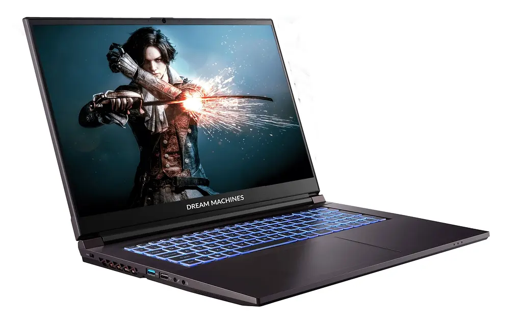 Ноутбук Dream Machines IPS RG2050-17 17.3FHD, Intel i7-13620H, 32GB, F1TB, NVD2050-4, DOS, черный (RG2050-17UA26) - фото 2