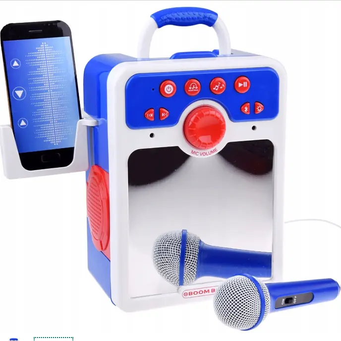 Караоке Мікрофон із Колонкою Bluetooth для дітей - фото 3