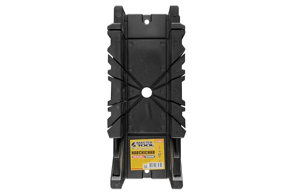 Стусло столярное пластиковое Mastertool 250 x 65 x 60 мм 14-3843 - фото 2