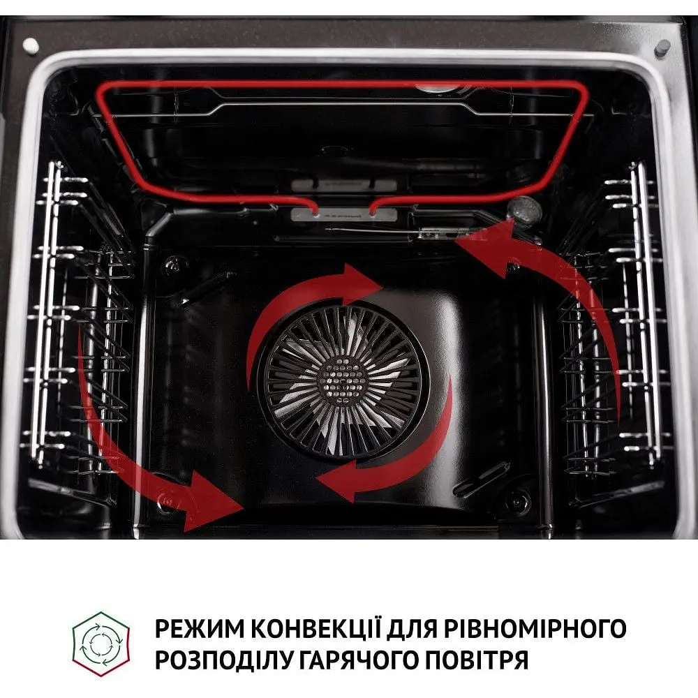 Духова шафа Perfelli Perla 6D7 Nero Чорна - фото 11