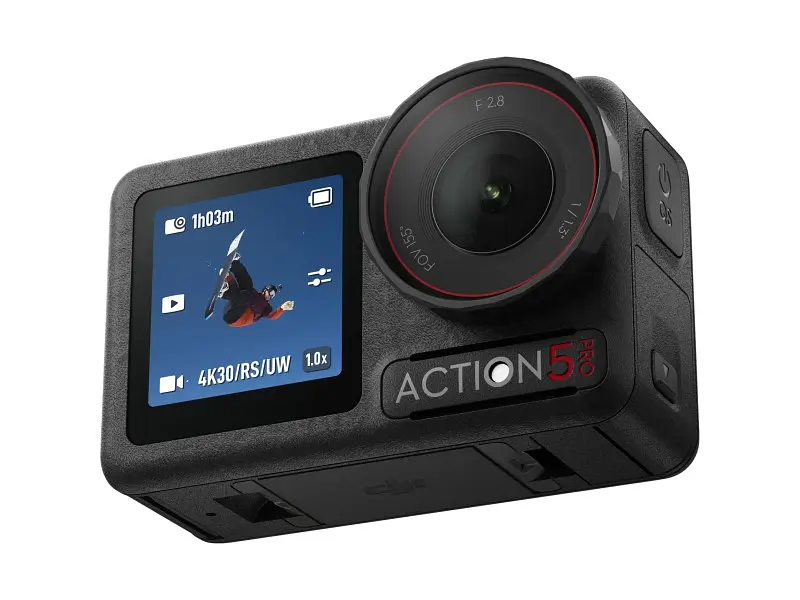 Екшн-камера DJI Osmo Action 5 Pro Adventure Combo (CP.OS.00000378.01, CP.OS.00000350.01) - фото 4