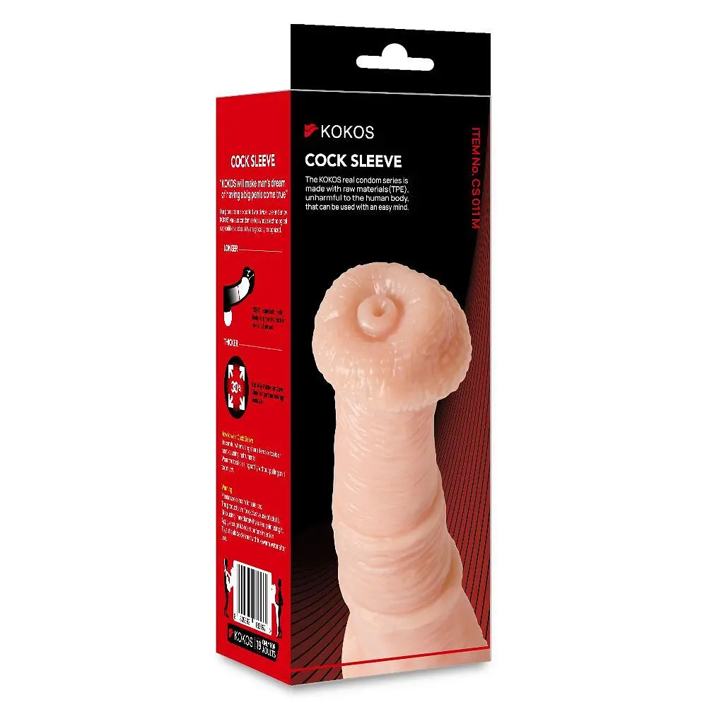 Насадка на член Kokos Cock Sleeve CS 011, M - фото 4