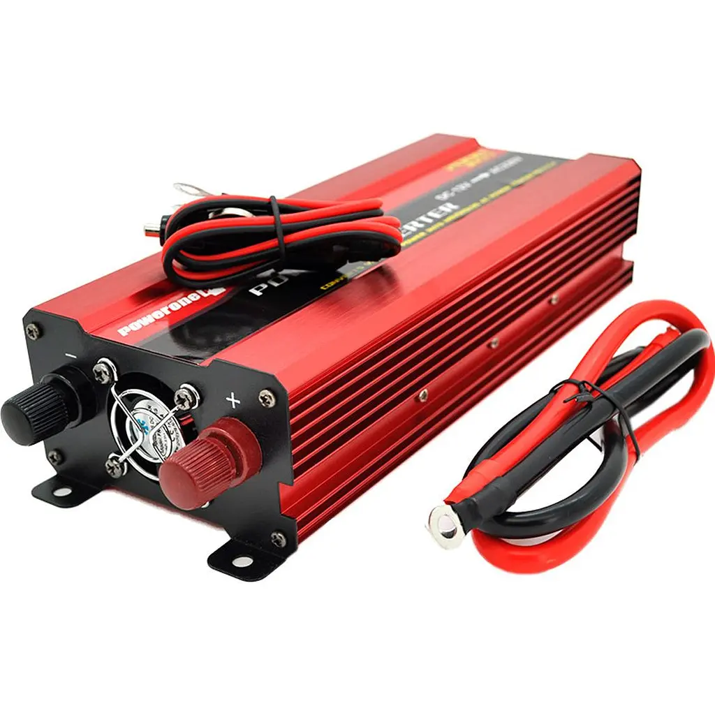 Автомобільний інвертор Voltronic NV-2000 1200W +LCD 12/220V [167718] - фото 2