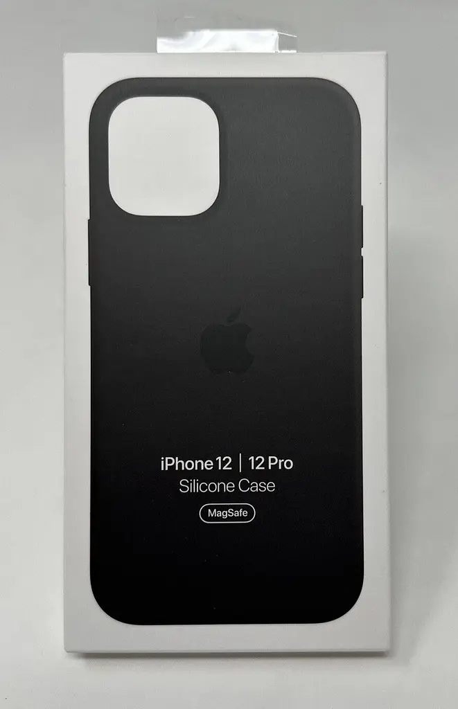 Чохол оригінальний силіконовий Silicone Case MM2A3ZM/A MagSafe (Original) для Apple iPhone 12/12 Pro (6.1") Black - фото 2