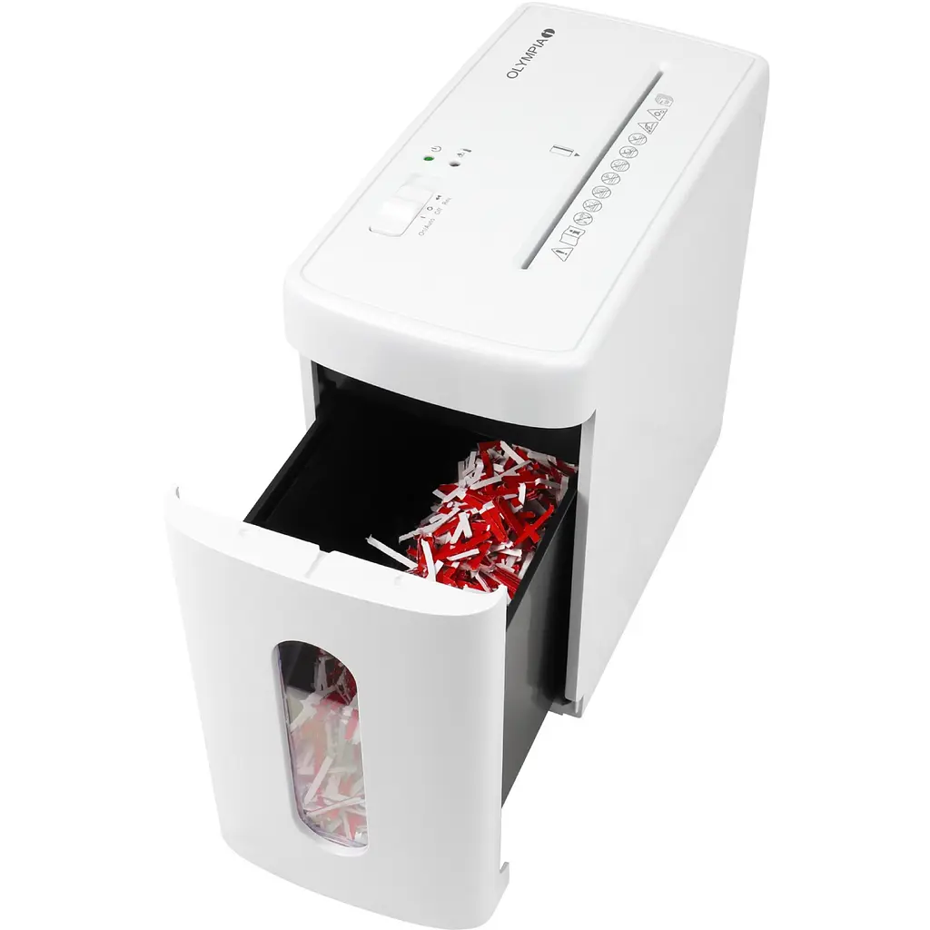 Знищувач документів Olympia CC 1010 S, A4, 80g х 10 л.,4*38, 10л., P-4 - фото 4