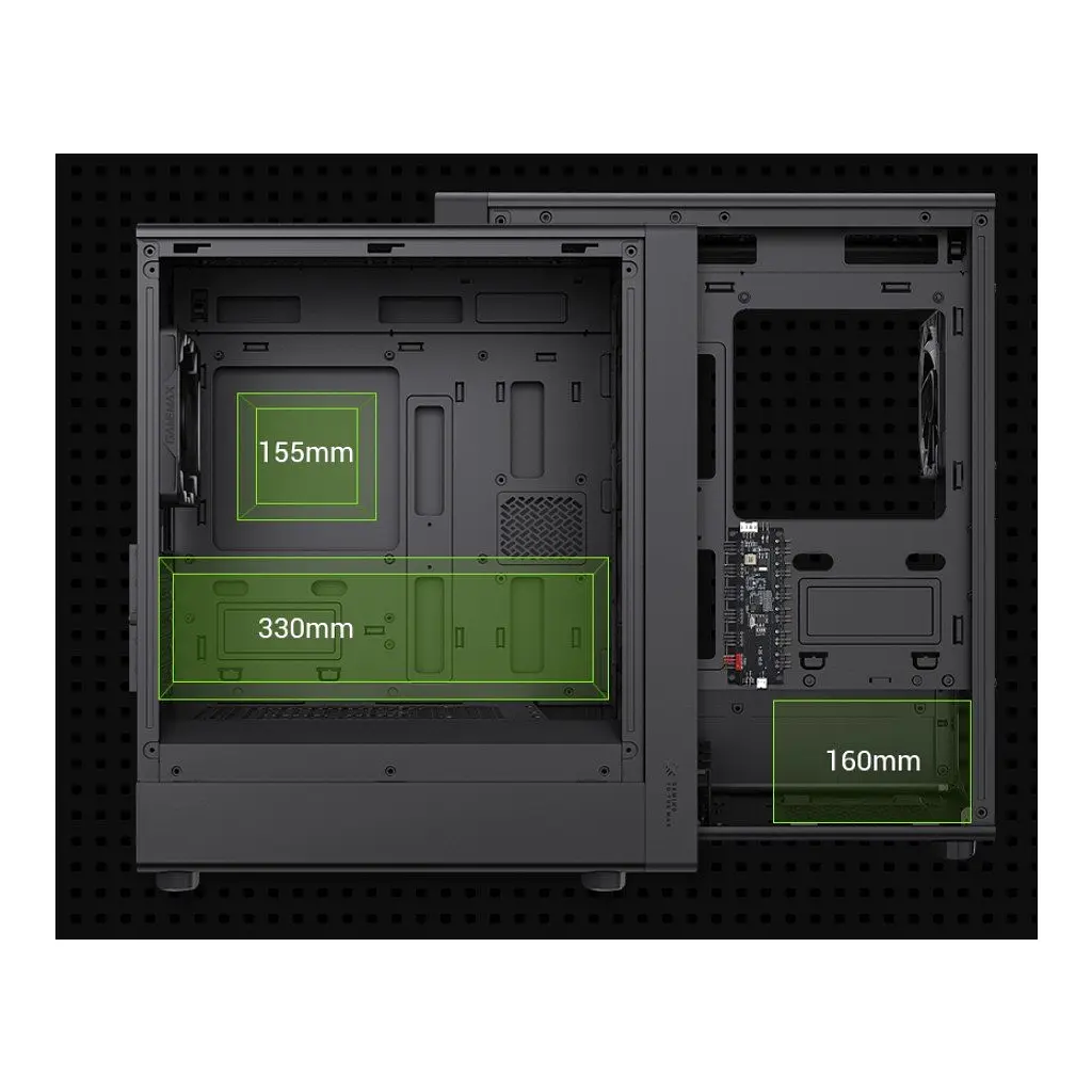 Корпус для ПК Gamemax AERIS 330 MB - фото 10