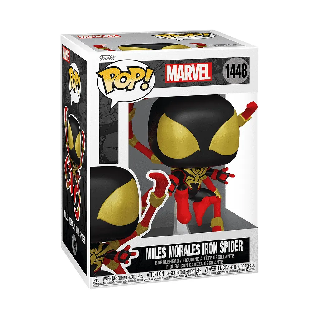 Фігурка Funko POP Marvel: Spider-Man Comics - Miles Is W/Chase det0018190 - фото 2
