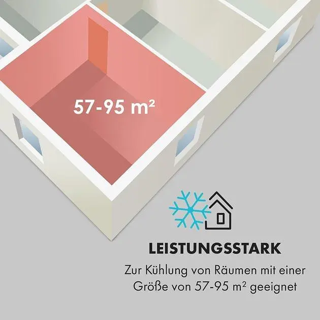 Кондиціонер мобільний Klarstein Max Breeze Smart (10035742) - фото 4