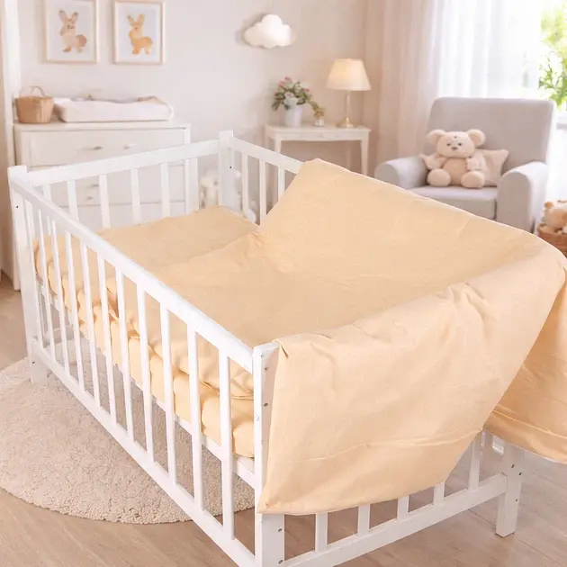 Дитяча постільна білизна BABY Poplin Line Sandy (2200012786123) - фото 4