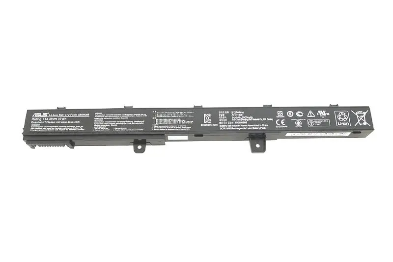 Акумулятор для ноутбука Asus A41N1308 14.4V Black 2500 mAh - фото 3