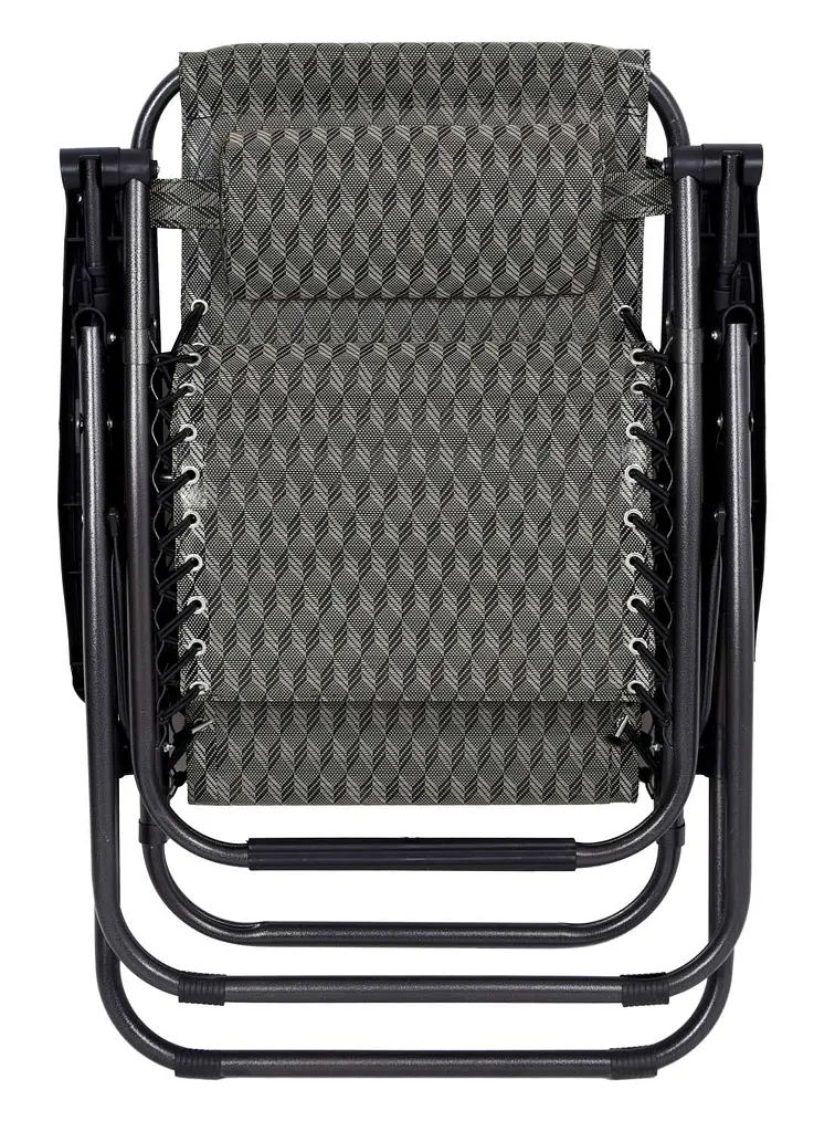 Раскладное садовое кресло-шезлонг Volt Polska Orion Brown - фото 10